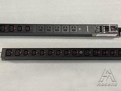 定制 奧盛基礎(chǔ)PDU 豎裝380V三相PDU電源插座